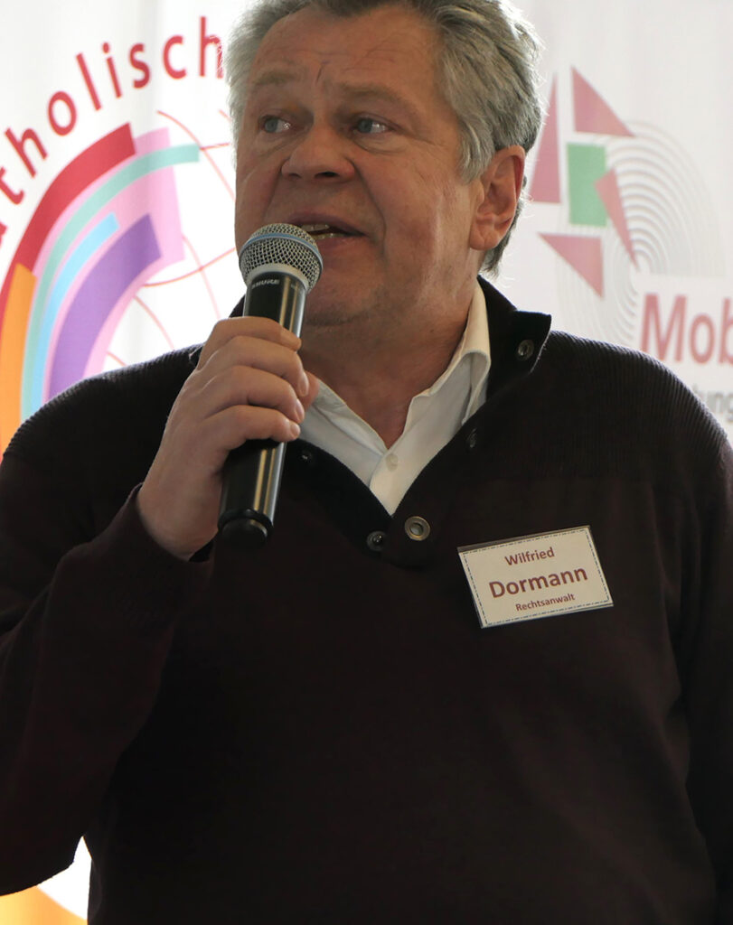 Wilfried Dormann erläutert die rechtlichen Rahmenbedingungen
