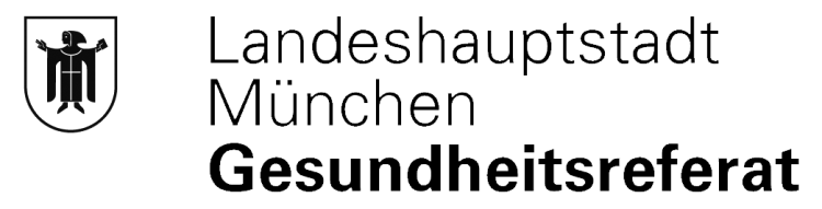 Logo Gesundheitsreferat weiss