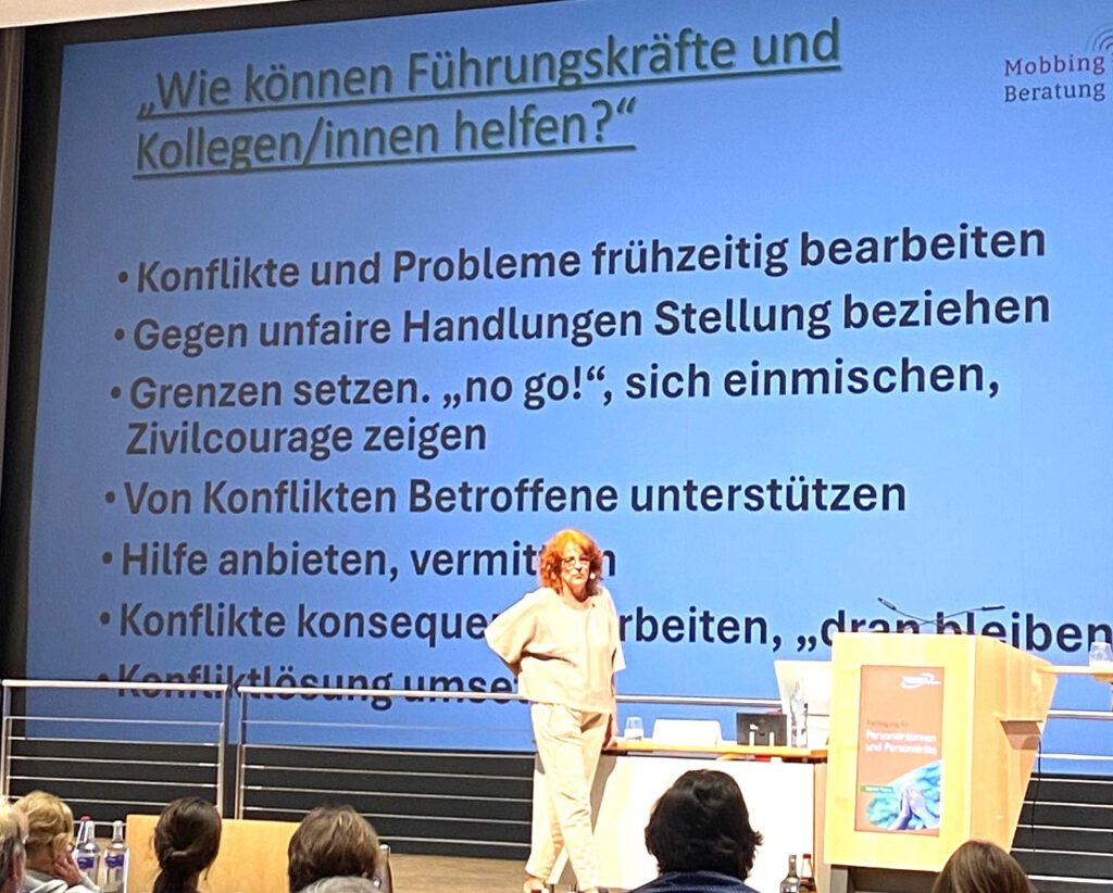 Vortrag Mobbing Siglinde Loesch 